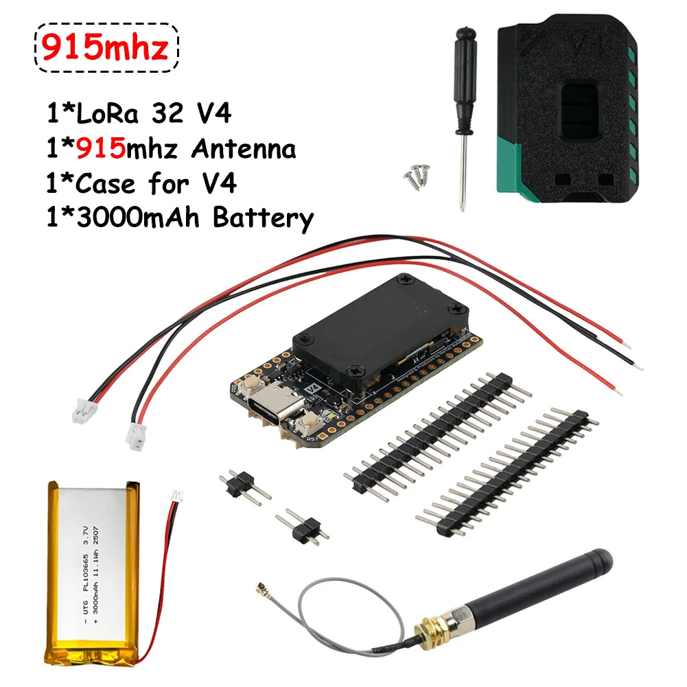 Heltec WiFi LoRa 32 V4 Development Board OLED Display ESP32-S3 SX1262 Chip WiFi BLE Low Power for Meshtastic IoT Devices Arduino