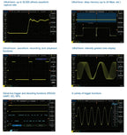 RIGOL DS1102Z-E/DS1202Z-E Digital Oscilloscopes 2Ch 100M/200M BandWidth 24Mpts Depth Support RS232/UART/I2C/SPI Bus Decoding