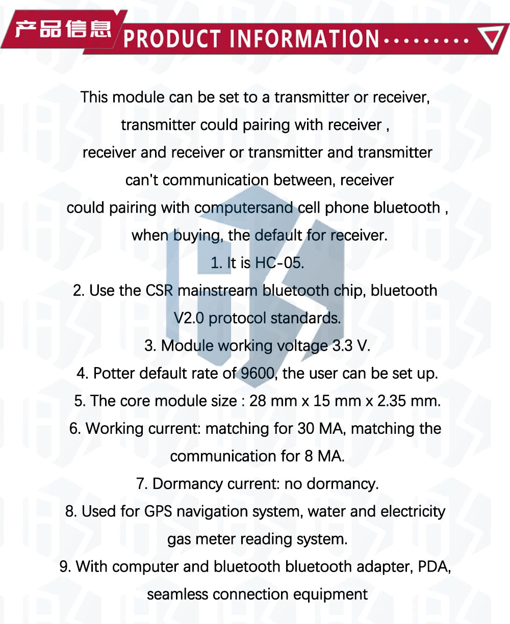 HC-05 HC-06 RF Wireless Bluetooth Transceiver Slave Module HC05 / HC06 RS232 / TTL to UART Converter and Adapter For Arduino