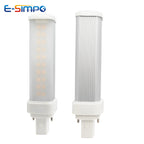 7W G23-2 2Pin Rotatable LED PLC PL Horizontal Lamp 5.7" 6000k PL-C 13W CFL Sideview Replacement Plug Retrofit Ceiling Down light