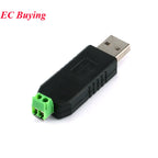 Industrial USB To RS485 Communication Module Bidirectional Half Duplex Serial Line Converter TVS Protection 485 CH340G Isolated