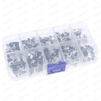 100pcs 10value 6x6mm Panel PCB Momentary Tactile Tact Mini Switch kit Box6*6*4.3/5/6/6.5/7/8/9/10/11/12mm Right Angle With stent
