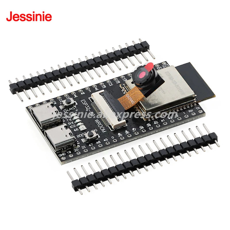 ESP32S3 ESP32-S3 N16R8 CAM Development Board WiFi Ble Wireless 2.4G Wi-Fi Module OV2640/OV5640 Camera