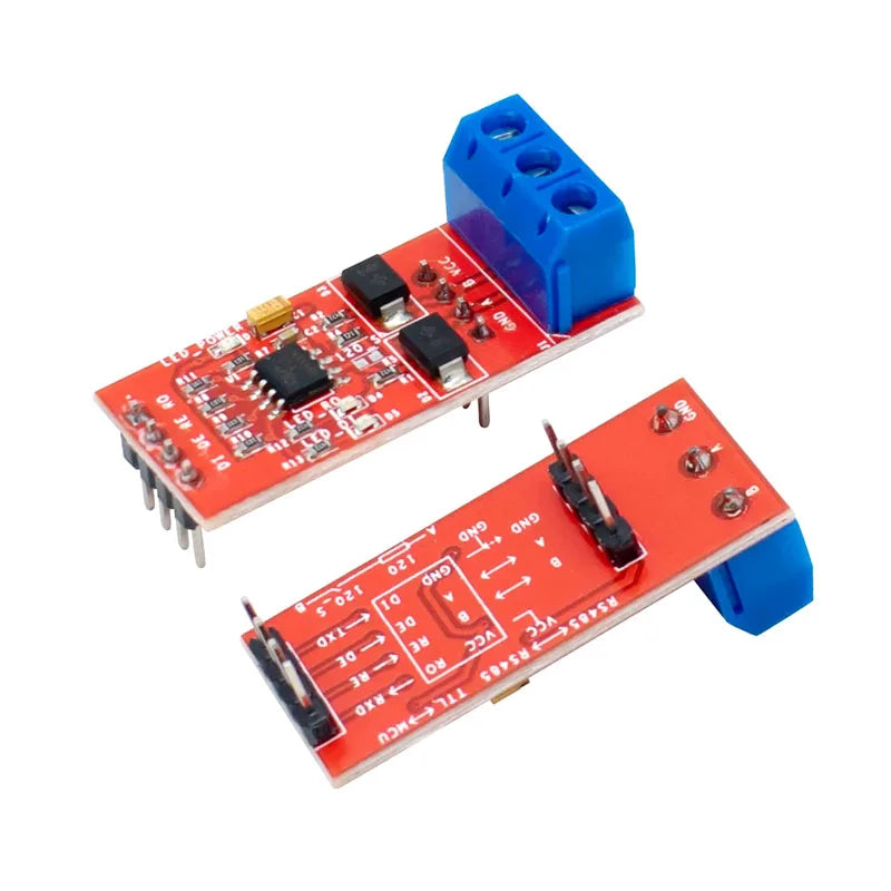 MAX3485 TTL to RS485 Module RS485 to TTL Bidirectional Converter with Overvoltage Protection for MCU / Embedded Development