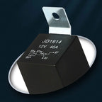 12V/24V 4Pin 5Pin Waterproof Relay 40A Car Auto Relay with Copper Terminals & Socket Metal Insert Relay