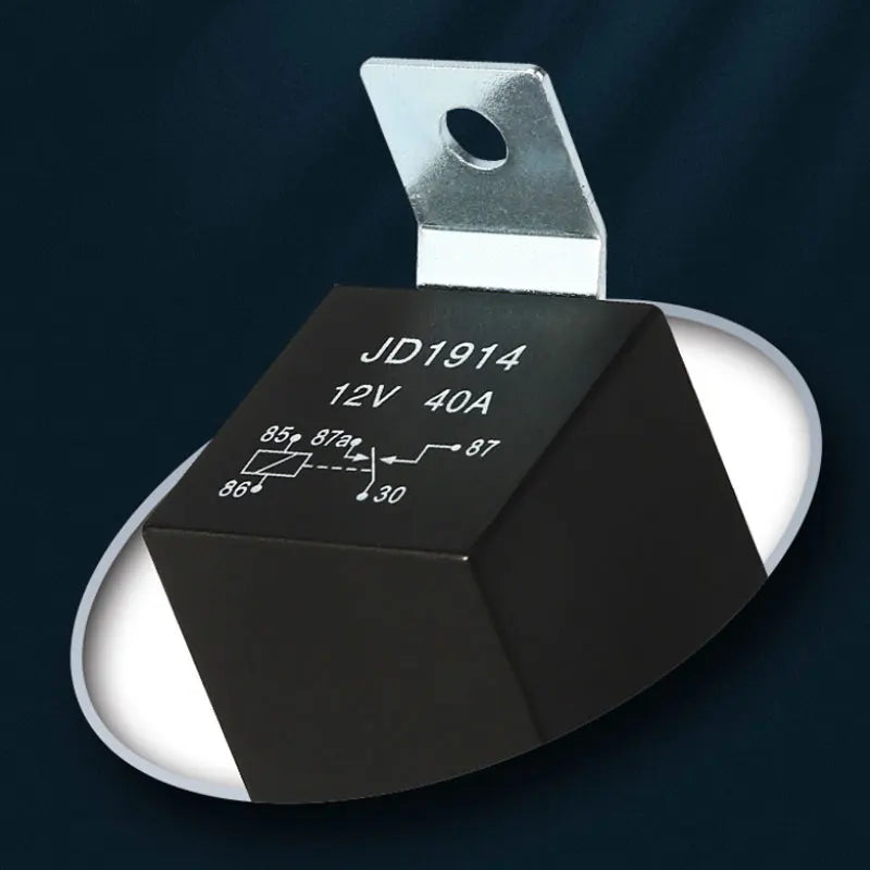 12V/24V 4Pin 5Pin Waterproof Relay 40A Car Auto Relay with Copper Terminals & Socket Metal Insert Relay