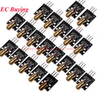 20Pcs/1pc KY-008 650nm Laser Sensor Module 6mm 5V 5mW Red Laser Dot Diode Copper Head for Arduino Transmitter TL Transducer
