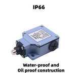 Limit Switch CNTD CSA‑001 Plunger Actuator IP66 10A 250VAC 1NO1NC Metal Housing Travel Switch for Industrial Automation Machine