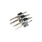 10pcs 2.54mm Double Row Male PCB Board Pin Header Connector Strip Pin Header 2 * 2/3/4/6/8/10/12/15/20/40P For Arduino