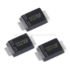 3000PCS SS110F SS210F SS310F SS510F SMAF 1A 2A 3A 5A 100V 1KV DO-214AC SMD Schottky Diodes Ultrathin