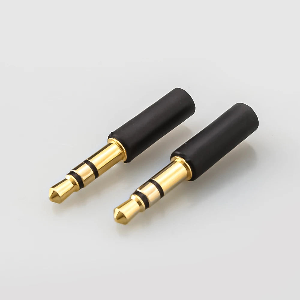 1 Pair 3.5mm to MMCX Adapter/0.78mm Pins for M1 M2 ZX-1 WTD-3 Headphones Conversion Pin DIY Stereo Headset
