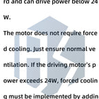 24W BLDC Motor Driver Module 5V-40V 2A Three-Phase PWM with Hall Sensor and Inductive Control