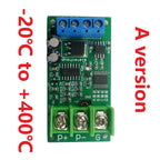 PT100 Thermocouple RTD Sensor Tester with High-Quality Temperature Measurement IC -20-400 Celsius RS485 Modbus Rtu