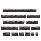 SMT 2x40 1.27mm 1.27 Double Row Female Breakaway PCB Board Pin Header socket Connector Pinheader 2*5 2*10
