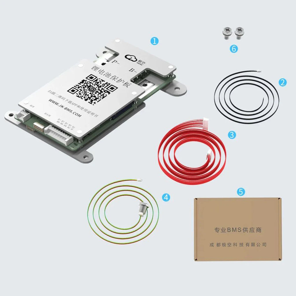 JK SMART ACTIVE BMS B1A8S10P 4S 5S 6S 7S 8S Smart Bms 100A Lifepo4 Li-Ion LTO Battery Active Balance 1A BT CANBUS Heat RS485