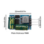 DC10-100V Step Down Power Module 24V 36V 48V 60V 72V to 3.3V 5V Buck Converter High Current 1A High Voltage Resistance