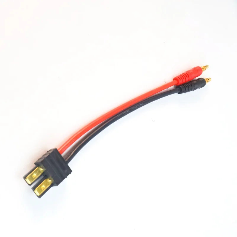 15/30cm Model Aircraft B6 Charger XT30 XT60 XT90 EC3 EC5 TRX Plug T Plug into 4.0mm Banana Head Charging Line