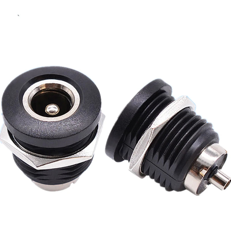 5/10Pcs DC Power Jack 5.5x2.5mm / 5.5x2.1mm Female Panel Mount Socket Connector, Large Current Charging Port for Electronics