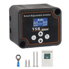 12V 140A Dual Battery Smart Isolator ,Display VSR Car Relay Voltage Setting Voltage Sensitive Relay For Camper Car RV
