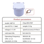 F9P/UM980/UM981/UM960/M20 GPS Antenna with Compass IST8310&RM3100 for Drone RTK Module Precision Agriculture Auto-Survey Mapping