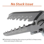IWISS IWS-2820M Mini Micro Open Barrel Crimping Plier JAM MolexTyco JST Terminals and Connectors Mini Hand Crimper Tool