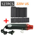 300W Hot Air Heat Gun Electric Power Temperature Blower Thermoresistant Tube Heat Shrink Wrapping Shrink Tube With Hot Air Guns
