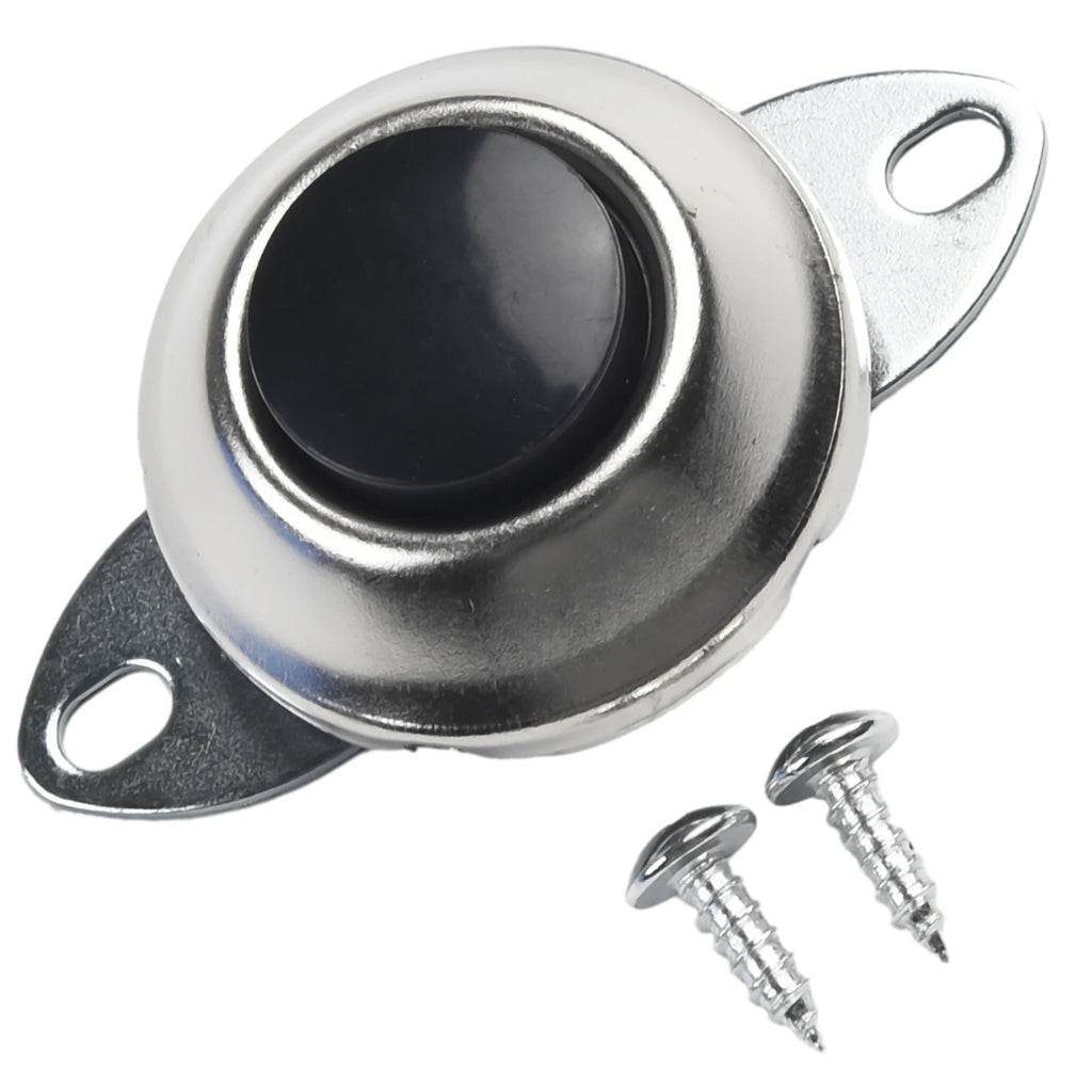 12V Switch Push Button Waterproof Metal Car Boat Track Horn Engine Start Starter 2 Holes 500v DC 100 MOhm Mi Universal