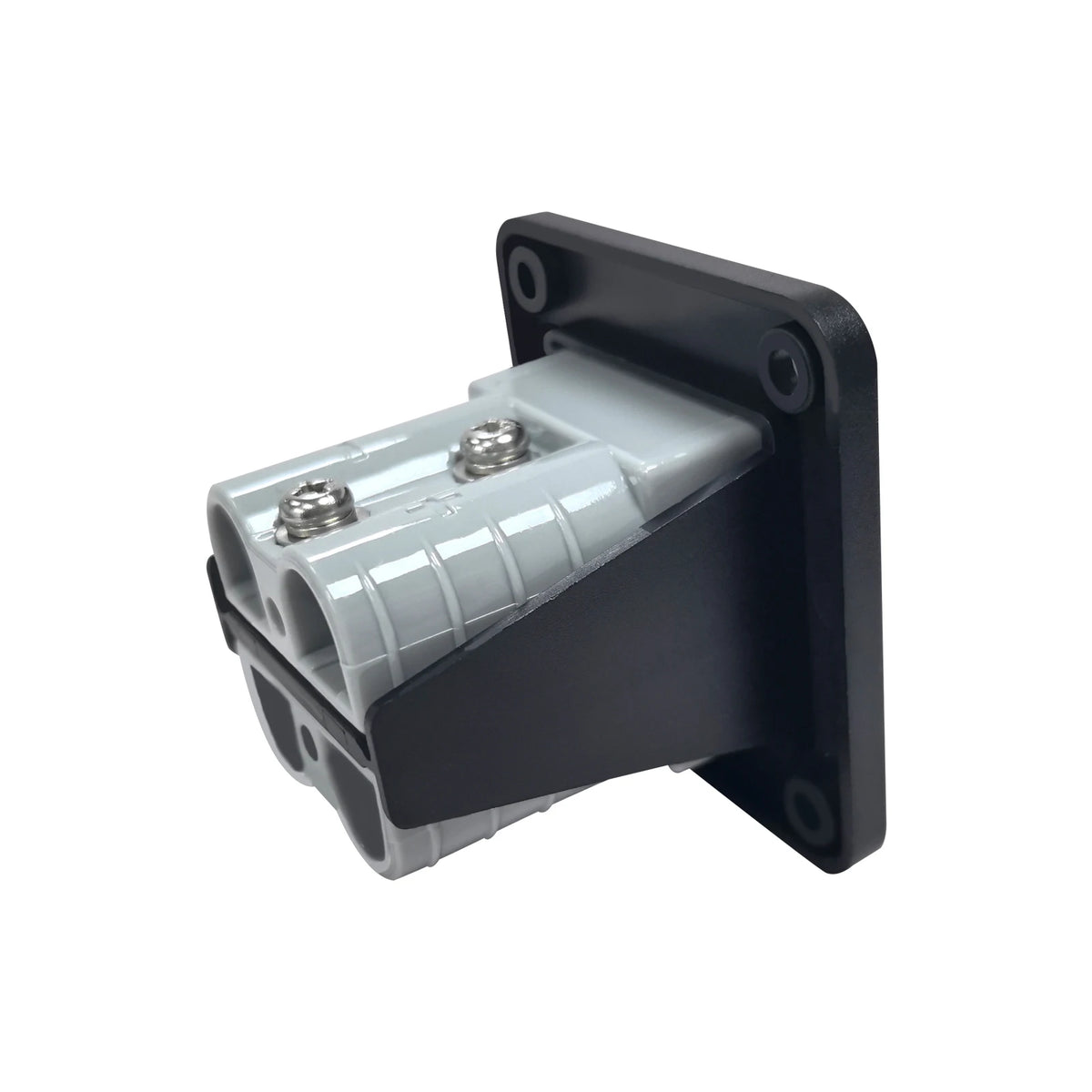 Power Plug for Dual Anderson Plug Flush Mount Panel 50A Battery Power Connector Golf Cart Forklifts Caravans Charging Tool Kit