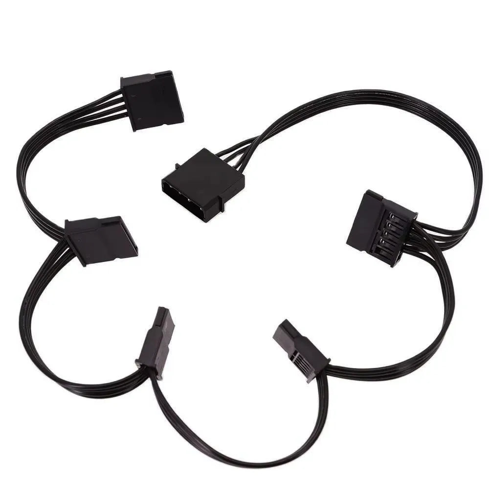 Multi Models 8Pin Adapter Splitter Power Cable 6Pin Cable 8Pin Cable SATA Cable Molex 4Pin for PCI Express GPU Video Converter