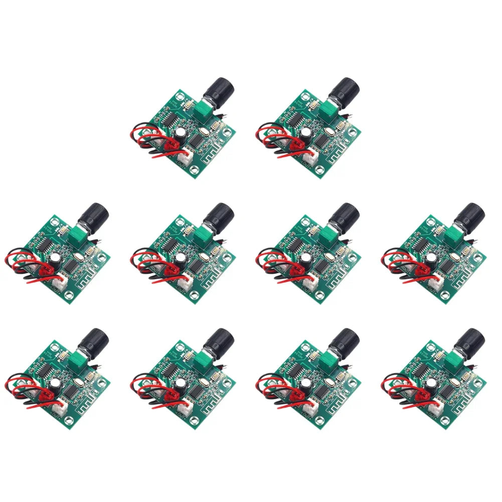 1-10pcs XH-A158 PAM8403 2x5W Bluetooth 5.0 DC 5V Dual Channel Audio Amplifier Board Ultra Clear Wireless Speaker Amplifier Board