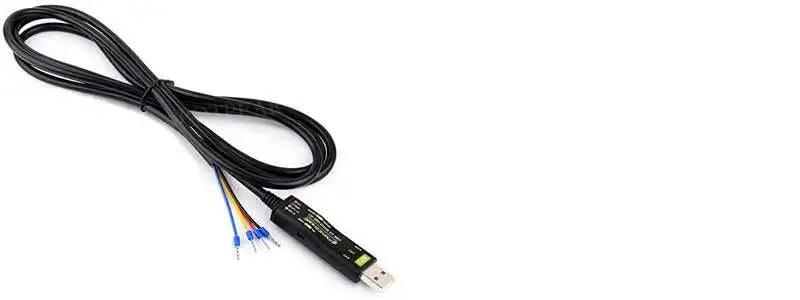 Industrial Grade USB to RS232/485 Serial Cable (C), 2m, Supports 3.3V/5V, Original FT232RNL Chip