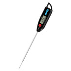 Digital Water Thermometer for Liquid, Candle, Instant Read with Waterproof for Food, Meat, Milk, Long Probe