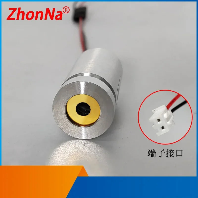 532nm 35mW Green Laser Module 3-5V Copper Laser Spot  Irradiation Positioning Lamp Laser Diode Light Emission Aiming Accessories