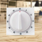 ManHua Kitchen Digital Timer T-204 60 Minutes Count Down Silent Alarm Reminder Mechanical Timer Stopwatch