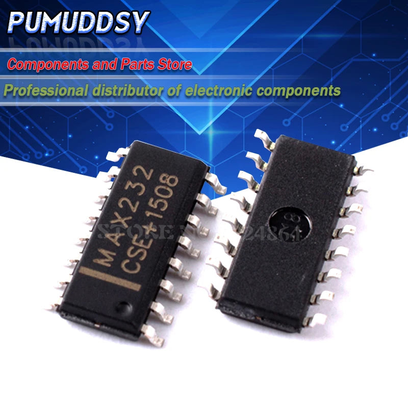 10PCS MAX202CSE MAX232CSE MAX3232CSE MAX3485ESA MAX485ESA MAX487CSA MAX202 MAX232 MAX3232 MAX3485 MAX485