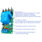 Time Delay Relay Module Triggle Timer Control Switch DC12V 24V High-power 30A  1-10000s Delay Adjustable Turn Off Conduction
