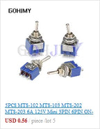 10PCS SMT 1.27mm 1.27 Double Row Female Breakaway PCB Board Pin Header socket Connector Pinheader 2*5 2*10 2*8 2*7 2*20 2* 3-50P