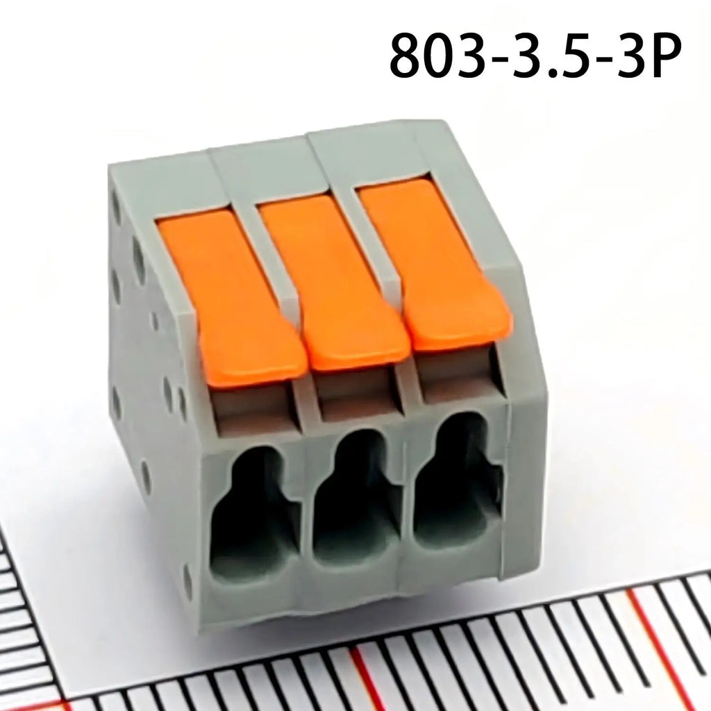 1Pcs PCB terminal block FS1.5 DA803R 2601 1.5 mm² spacing 3.5 or 5.0 mm pitch gray 2601-1102 3 4 5 6