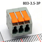 1Pcs PCB terminal block FS1.5 DA803R 2601 1.5 mm² spacing 3.5 or 5.0 mm pitch gray 2601-1102 3 4 5 6