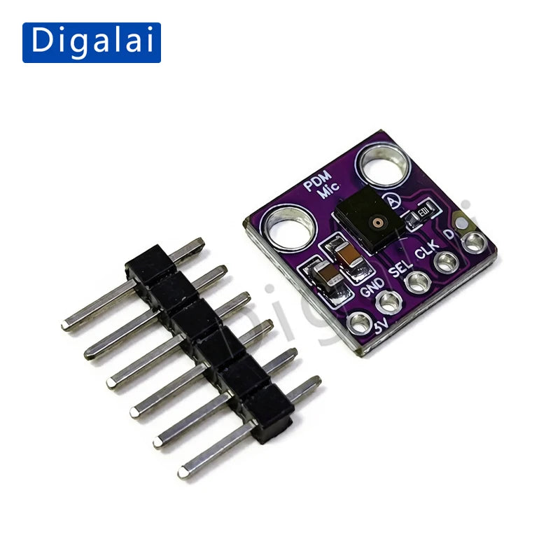 Digalai MP34DT01/MP34DT05 PDM MEMS Microphone Module