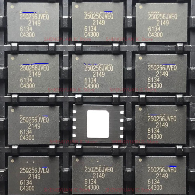 5Pcs W25Q256JVEIQ 25Q256JVEQ W25Q256JVEQ W25Q256JV 3V 256M-BIT SERIAL FLASH MEMORY WITH DUAL/QUAD SPI 100% New Original