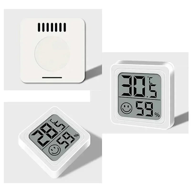 VIVO 2025 Mini Indoor LCD Digital Thermometer Hygrometer Indoor Room Temperature Humidity Meter Sensor Gauge Weather Station