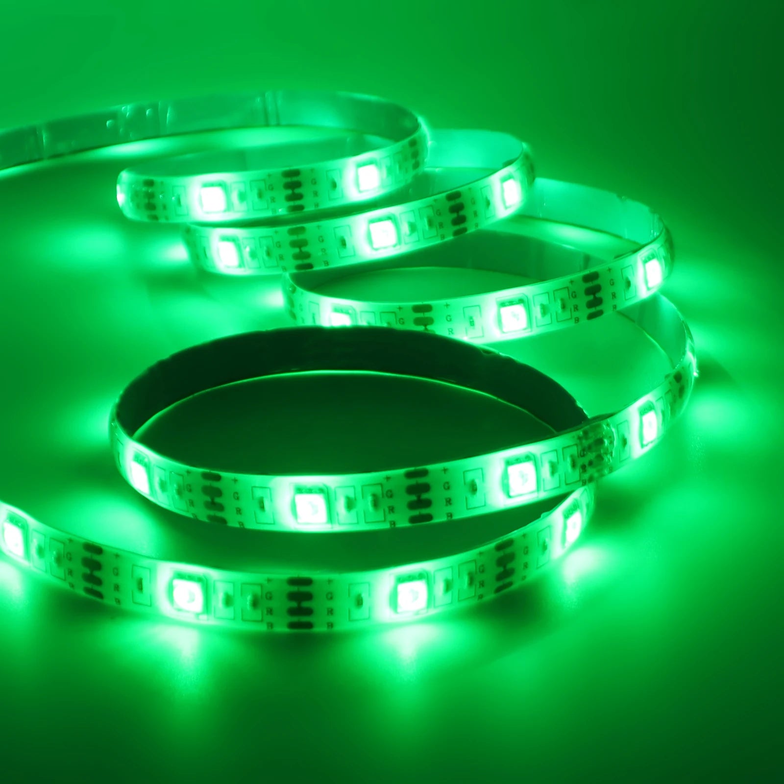 Smart 2IN1 USB LED Strip Lights RGB 5050 Remote Control Kit Flexible Ribbon LED Diode Tape Self-adhesive for TV Backlight