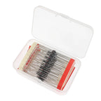 100-350PCS Rectifier Diode Schottky Diode Kit 1N4007 1N4148 1N5408 1N5819 1N5822 1N4001 1N4004 1N5404 FR107 FR207 Fast Switching