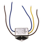 Power Filter Line Audio Purifier CW1BL AC 250V AntiInterference Designed for Electrical and Household Equipment Rated 3A 6A 10A