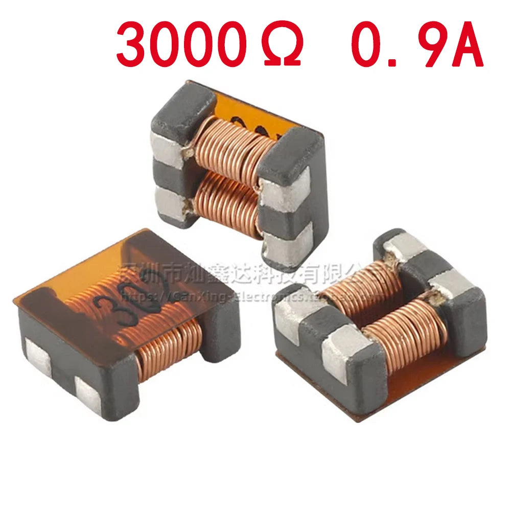 5pcs ACM7060 SMD Common Mode Filter 300ohm 500ohm 700ohm 1000ohm 1300ohm 3000ohm 4A 5A 15A Current Inductor Choke Coil 7x6mm