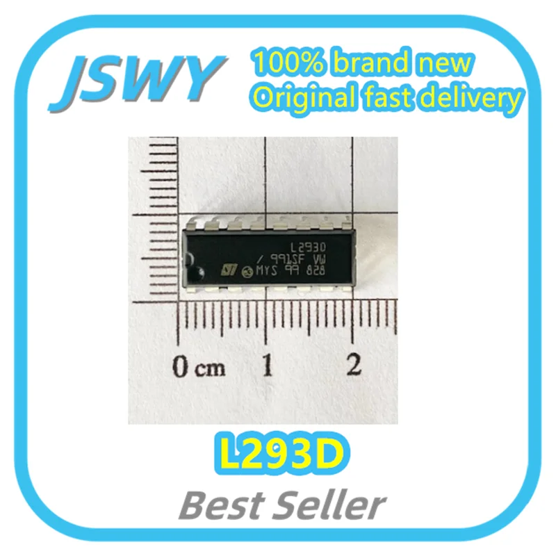 (5/50pcs) L293D L293 SOP20 Bridge Driver Chip IC Brand New Genuine Ships Fast Genuine