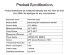 STC-8080A+ Digital Temperature Controller Thermostat Switch for Freezer Refrigerator Cold Storage Cooling Defrost Display
