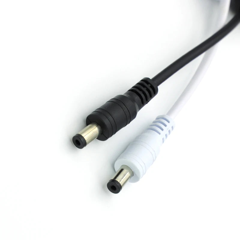 Inline 304 Switch On Off with Female Male Power Cable 5.5x2.1mm DC Connector Switch 5V 12V 24V for CCTV LED Strip Light