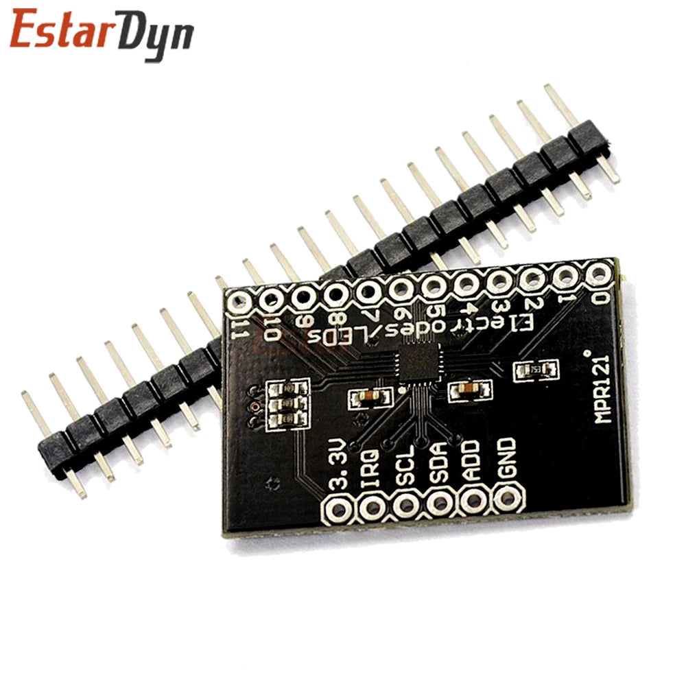 MPR121 Capacitive Touch Sensor Module 12 Key I2C Interface for Raspberry Pi ESP32 DIY Keyboard Control Panel